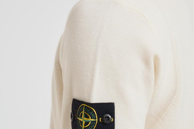 Maglia uomo girocollo panna 5100001 S00A1V0093 STONE ISLAND 