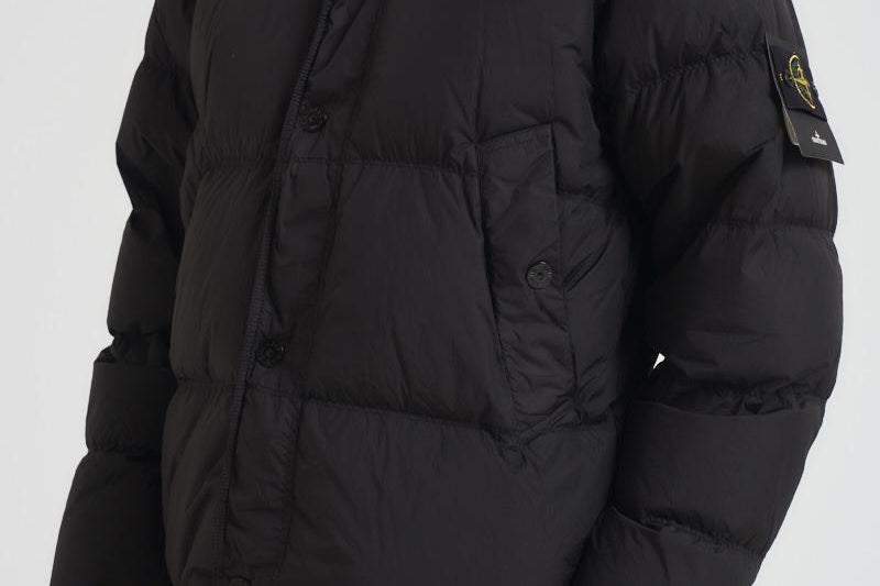 Piumino uomo nero 4100010 S0A23V0029 STONE ISLAND 