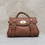 Borsa donna marrone Alexa mini RL6595 736G653 MULBERRY 