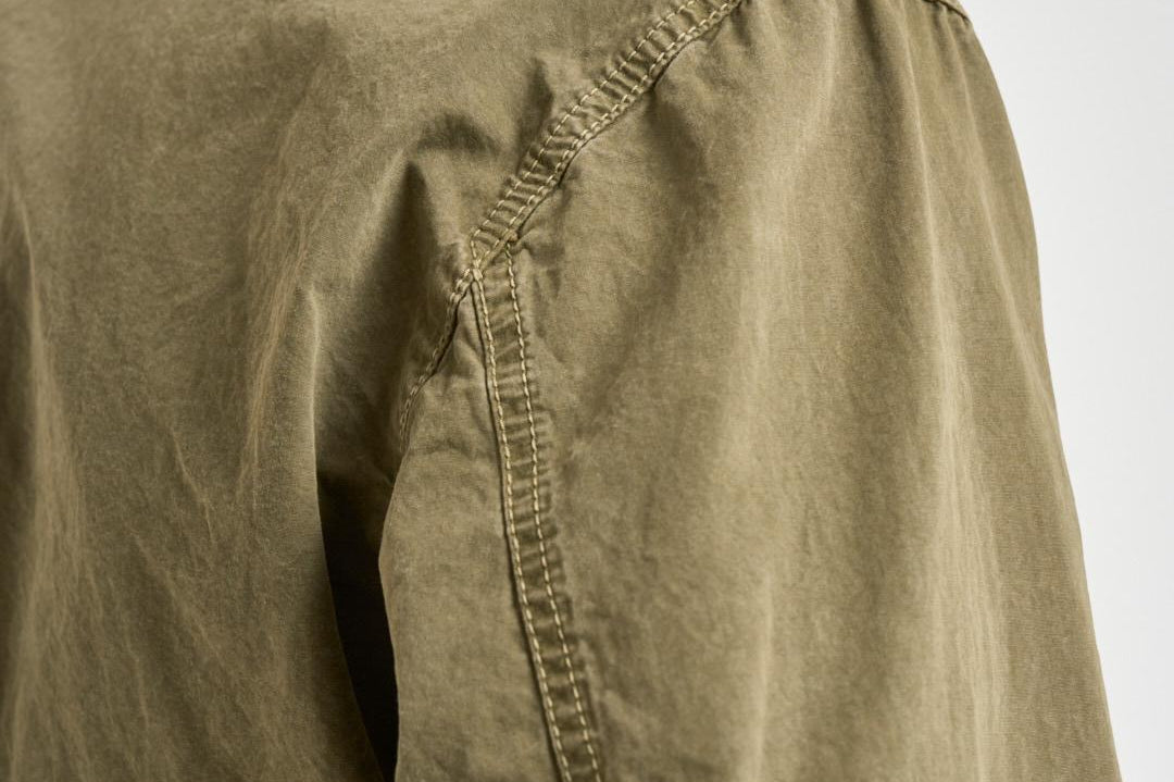 Camicia uomo 'old' effect verde 1200008 S00WNV015G STONE ISLAND 