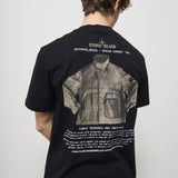 T-shirt uomo girocollo nera 2100037 S0091V0029 STONE ISLAND 