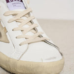 Sneakers donna Super-Star talloncino grigio GWF00102 F00684412166 GOLDEN GOOSE 