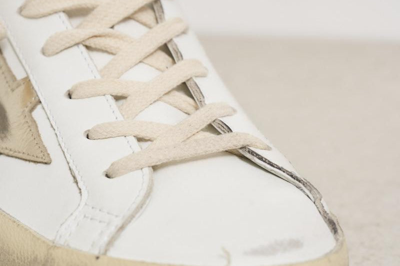 Sneakers donna Super-Star talloncino grigio GWF00102 F00684412166 GOLDEN GOOSE 