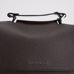 Borsa donna Sveva Soft Piccol a mano in pelle con tracolla moro B01999SOF TMORO ORCIANI 