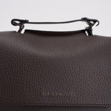 Borsa donna Sveva Soft Piccol a mano in pelle con tracolla moro B01999SOF TMORO ORCIANI 