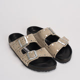 Sandalo donna Arizona taupe con borchie 1027870 TAUPE BIRKENSTOCK 