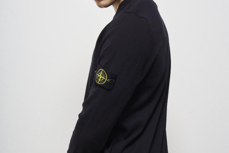 Maglia uomo girocollo blu 5100062 S00B9V0020 STONE ISLAND 