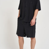 Camicia uomo a manica corta nera KF6044 BLACK Y-3 