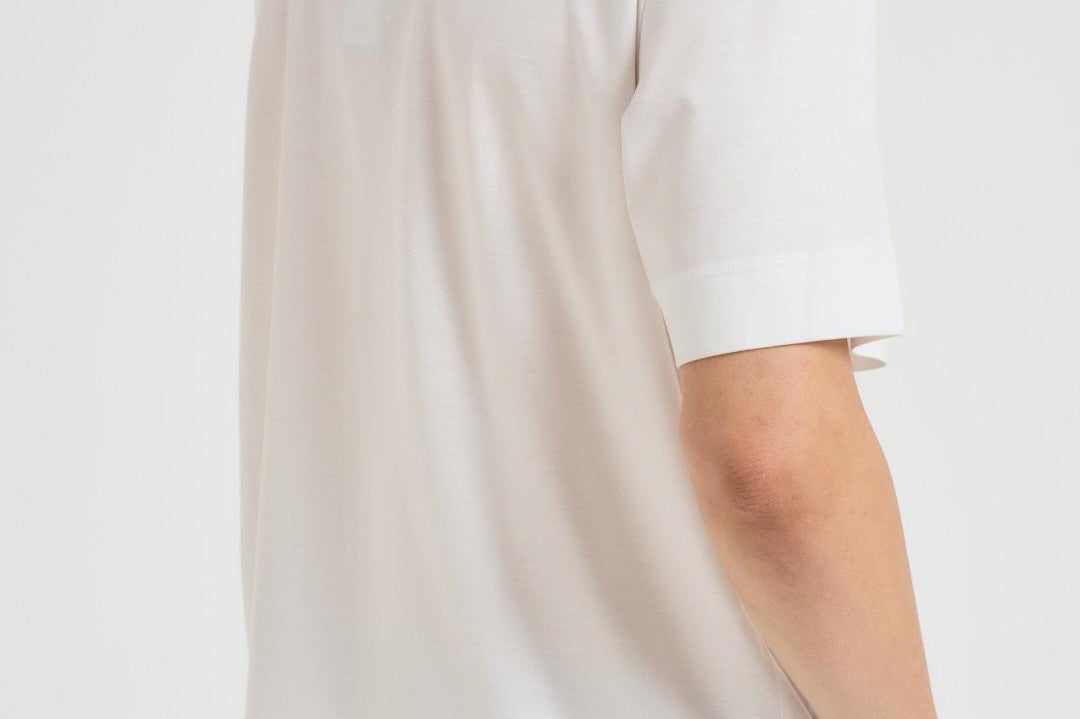 T-shirt con stampa logo effetto vintage bianca EM003466 AF10761U0003 EMPORIO ARMANI 