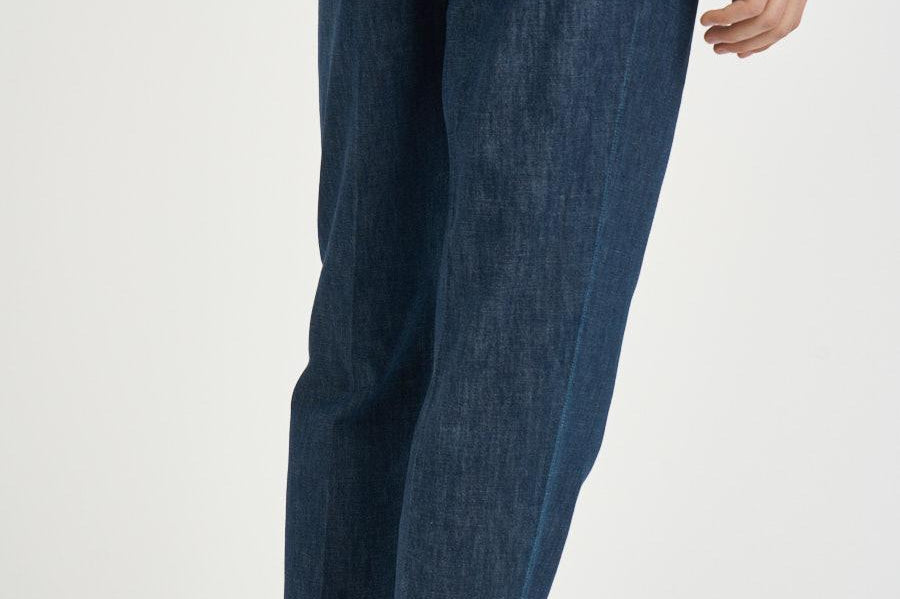 Pantalone uomo denim doppia pinces BELLOD 30010461 BRIGLIA 