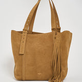 Borsa donna 24/7 in suede cammello GWA00785 A00079455303 GOLDEN GOOSE 