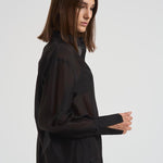 Camicia donna trasparente nera. 14096 8003NERO FORTE FORTE 