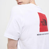 T-shirt uomo girocollo bianca NF0A87NP FN41 THE NORTH FACE 