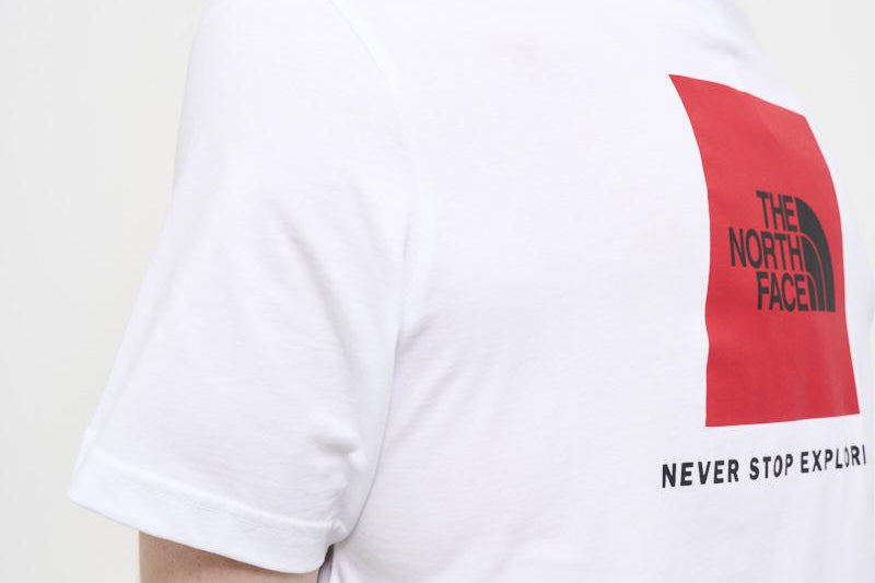 T-shirt uomo girocollo bianca NF0A87NP FN41 THE NORTH FACE 