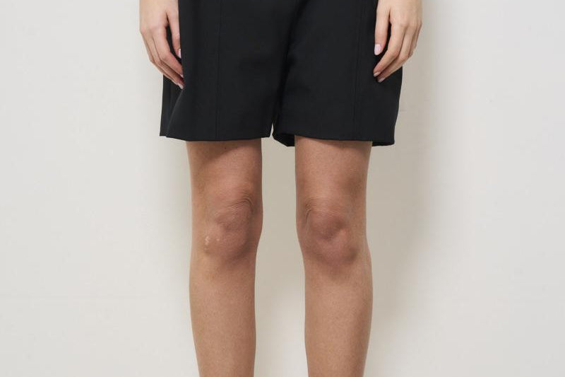 Bermuda donna Carrina neri CARRINA BLACK IRO 