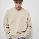 Felpa uomo girocollo beige 710916689 025 RALPH LAUREN 