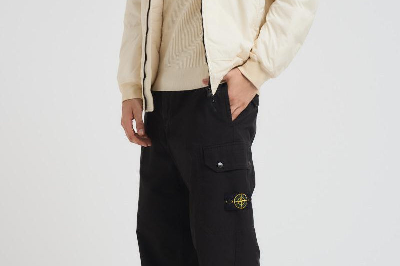 Piumino uomo Crinkle Reps NY panna 4100013 S0A23V0093 STONE ISLAND 