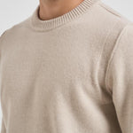 Maglia uomo girocollo beige 5100072 S00A3V009A STONE ISLAND 