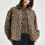 Giacca donna Paxton animalier 12096 MTL59BLACKLEOPARD ANINE BING 