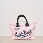 Borsa donna Vanity fantasia palme rosa VANITY 04615H MC2 SAINT BARTH 