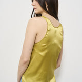 Top donna girocollo verde 104670 A2JRT52 PINKO 