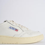 Sneakers uomo in pelle bianca con spoiler AULM LL12 AUTRY 