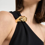 Abito donna lungo nero AM43B 110 ELISABETTA FRANCHI 