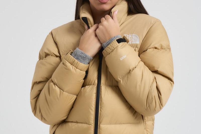 Giubbotto 1996 Retro Nuptse donna nocciola 3XEO GM3 THE NORTH FACE 
