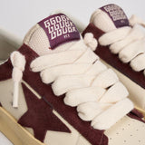 Sneakers donna Stardan bordeaux GWF00333 F00727040527 GOLDEN GOOSE 