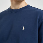 Felpa uomo girocollo blu 710916689 017 RALPH LAUREN 