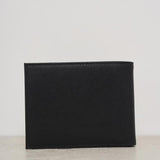 Portafoglio uomo in pelle nero con logo Y4R165 Y138E81072 EMPORIO ARMANI 