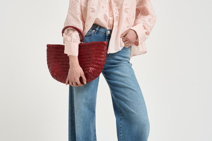 Camicia donna Lunamaris bohemienne cipria 14599 peonia2079 FORTE FORTE 