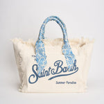 Borsa donna Vanity panna e celeste VANITY 09243L MC2 SAINT BARTH 