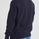 Felpa uomo girocollo blu SWPM A1JB AUTRY 