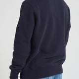 Felpa uomo girocollo blu SWPM A1JB AUTRY 