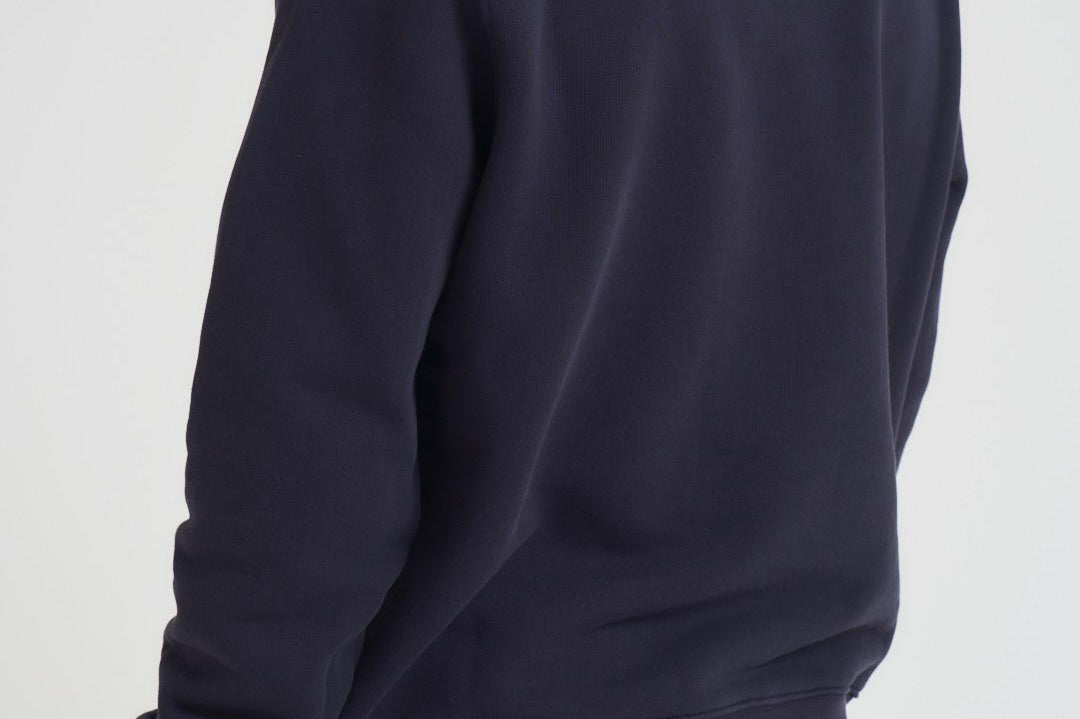 Felpa uomo girocollo blu SWPM A1JB AUTRY 