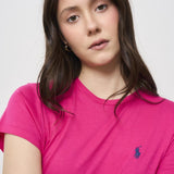 T-shirt donna fuxia 211898698 031 RALPH LAUREN 