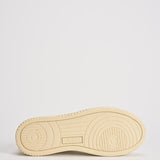 Sneakers donna medalist low in pelle bianca e beige AULW LL87 AUTRY 