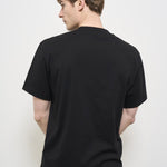 T-shirt uomo regular girocollo nero TH7318 031 LACOSTE 