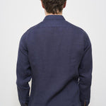Camicia uomo blu X66TNW UE7 ACCADEMIE TESSILI 