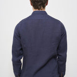 Camicia uomo blu X66TNW UE7 ACCADEMIE TESSILI 