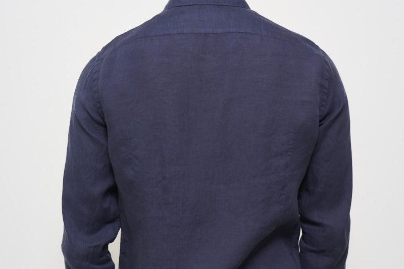 Camicia uomo blu X66TNW UE7 ACCADEMIE TESSILI 
