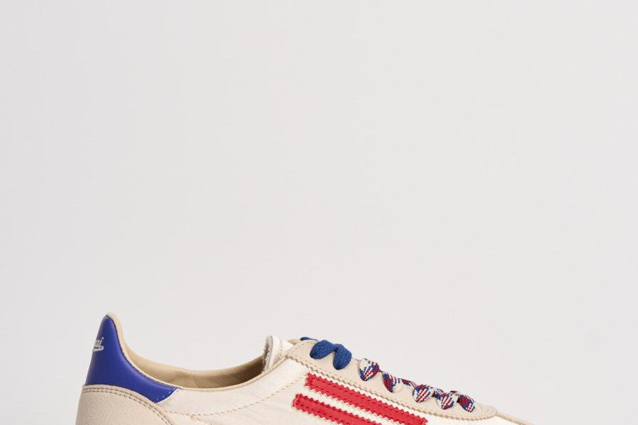 Sneakers donna XS panna, rosse e blu XS GAETA PURAAI 