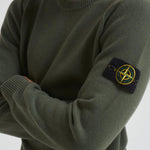 Maglia uomo girocollo verde 5100072 S00A3V0054 STONE ISLAND 