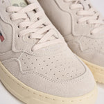 Sneakers uomo Medalist low in suede grigio AULM UH01 AUTRY 