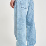 Jeans uomo in denim chiaro WILLECO ARIDBLUE ICON DENIM 