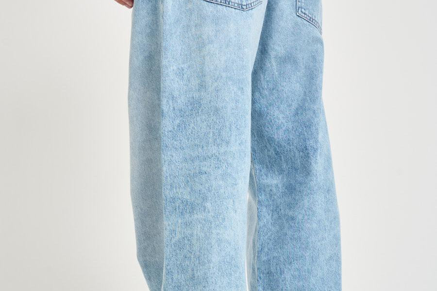 Jeans uomo in denim chiaro WILLECO ARIDBLUE ICON DENIM 