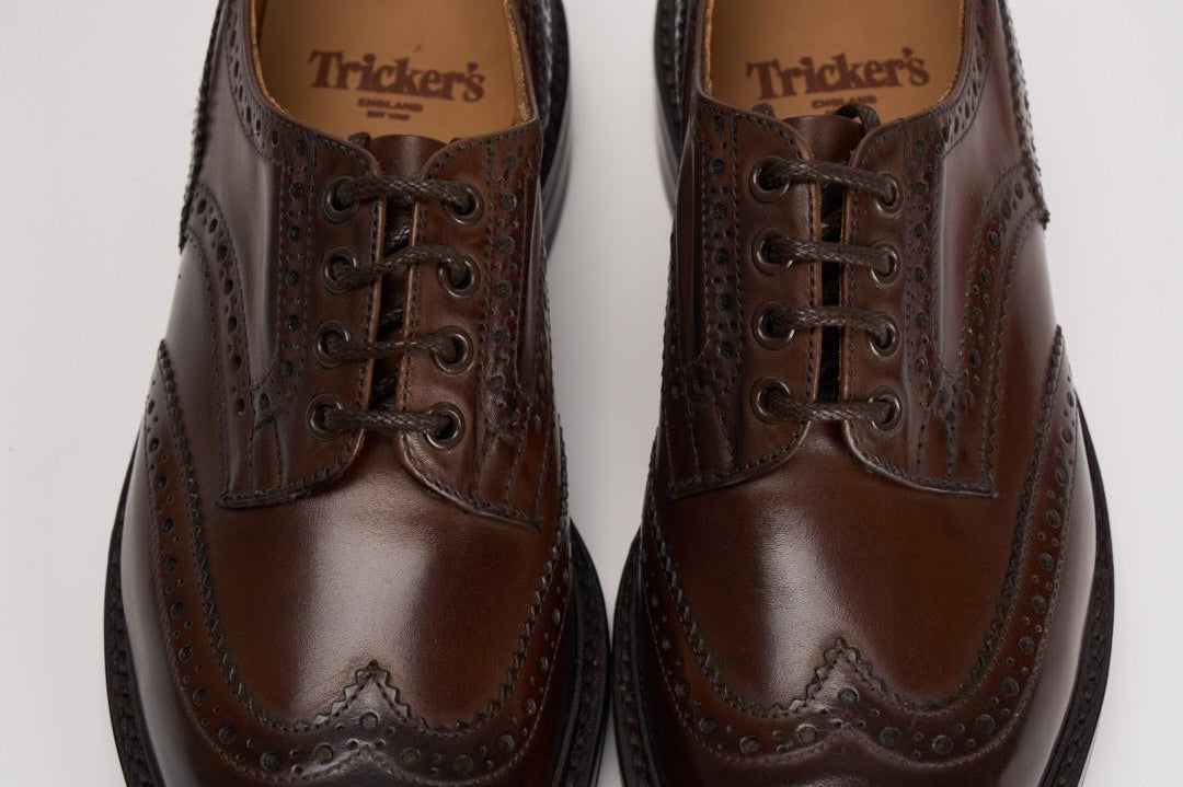 Scarpa uomo Bourton Country marrone BOURTON CAFEBURNISHED TRICKER'S 