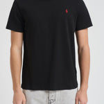 T-shirt uomo girocollo nera 710680785 001 RALPH LAUREN 