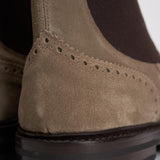 Stivali chelsea uomo Henry in camoscio biege HENRY VISONE TRICKER'S 